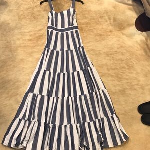 Cotton, striped dress!